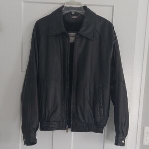 Leather Man Men's Black Leather Jacket